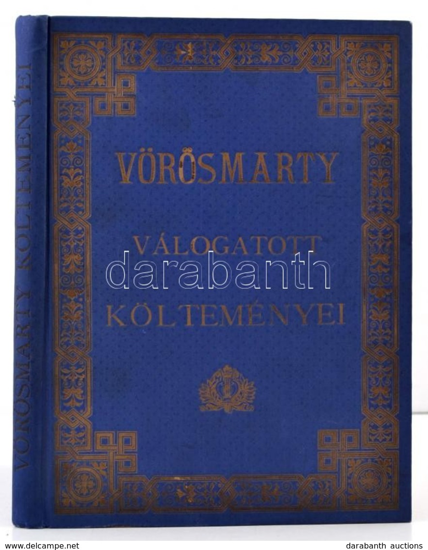 Vörösmarty Album. Műmellékletek Nélküli, Népszerű Kiadás. Bp.,1909, Wodianer F. és Fiai. A Lapok Tetején Szecessziós Kön - Ohne Zuordnung