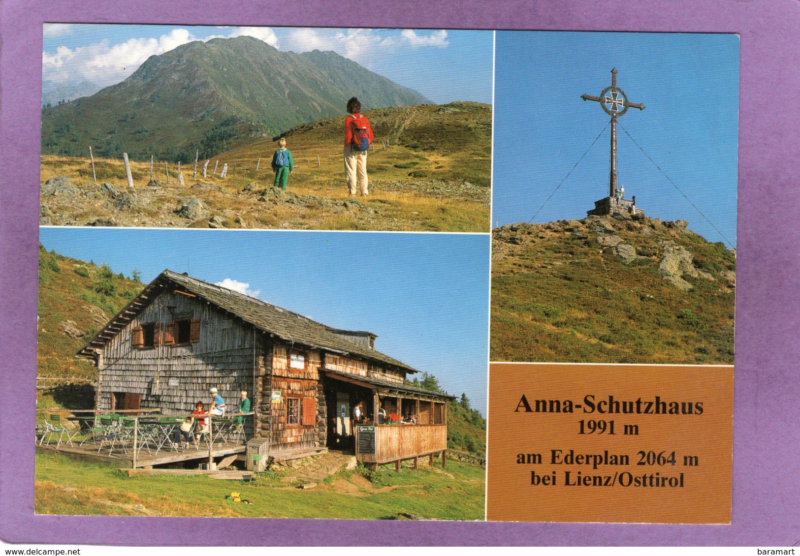 Görtschach Anna Schutzhaus  Am Ederplan Mit Heimkehrerkreuz Dölsach - Dölsach