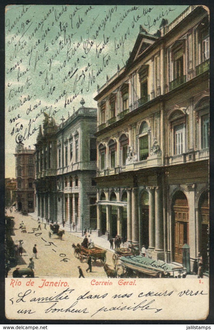 BRAZIL: RIO DE JANEIRO: General Post Office, Used In 30/MAY/1906, VF - Autres & Non Classés