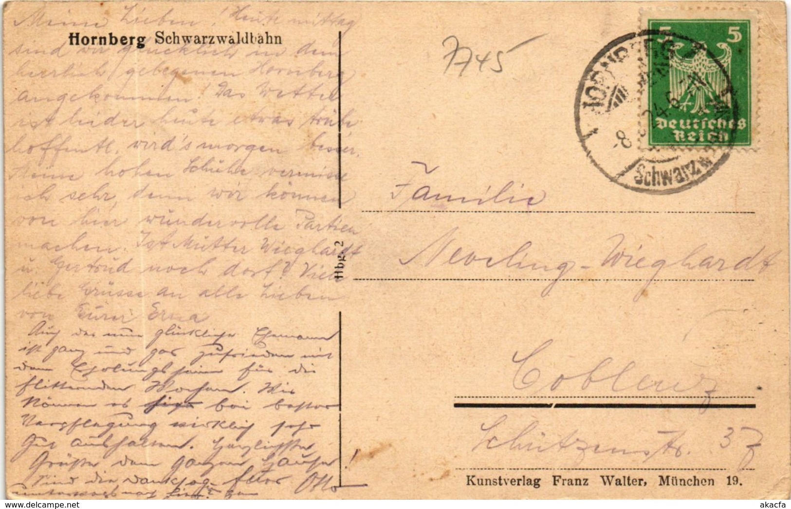 CPA AK Hornberg Schwarzwaldbahn GERMANY (934610) - Hornberg