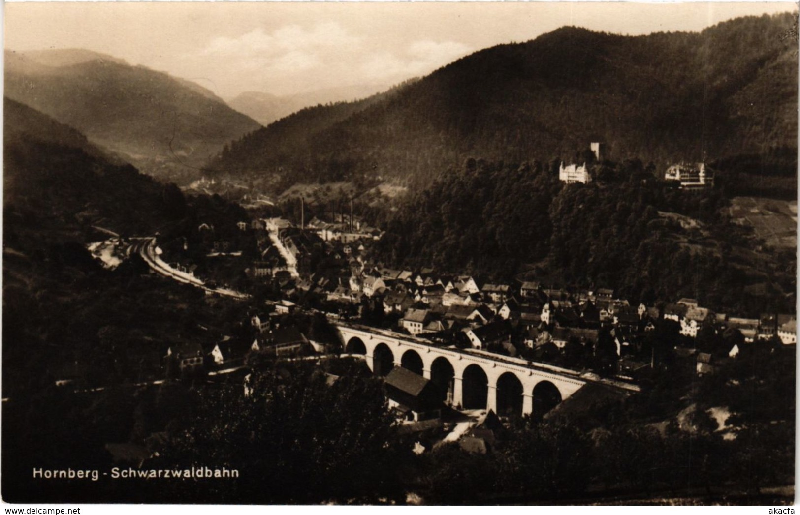 CPA AK Hornberg Schwarzwaldbahn GERMANY (934622) - Hornberg