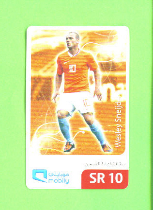 SAUDI ARABIA - Remote Phonecard/Football Player As Scan - Saudi-Arabien