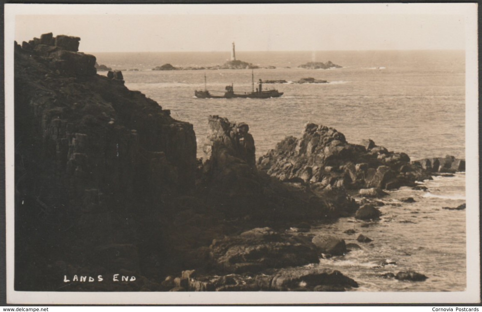 Land's End, Cornwall, C.1950 - RP Postcard - Land's End