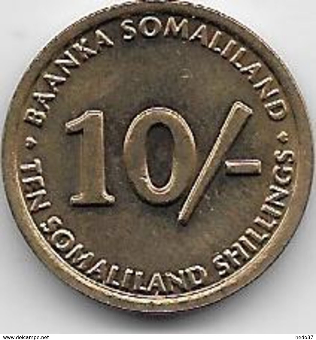 Somalie - 10 Schillings - 2002 - Somalië