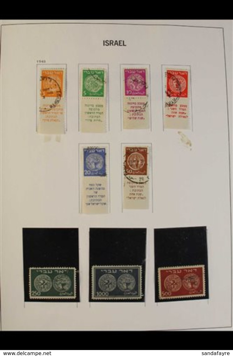 1948-94 INTERESTING ACCUMULATION  MOSTLY USED COLLECTIONS In Three Albums Includes (all Used Unless Stated) 1948 Coins S - Autres & Non Classés