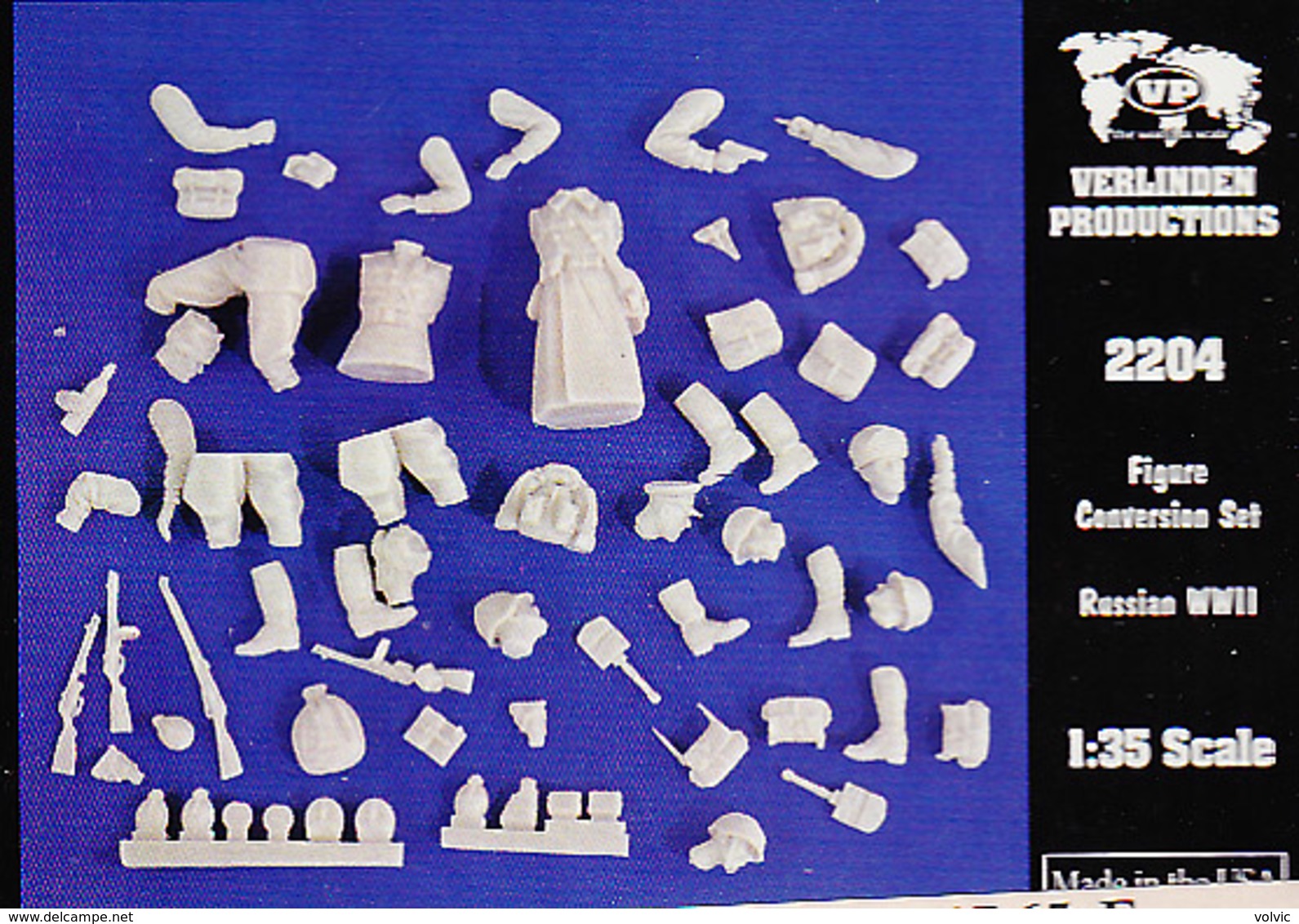 - VERLINDEN - Figure Conversion Set - Russian WWII   - 1/35°- Réf 2204 - Figurine