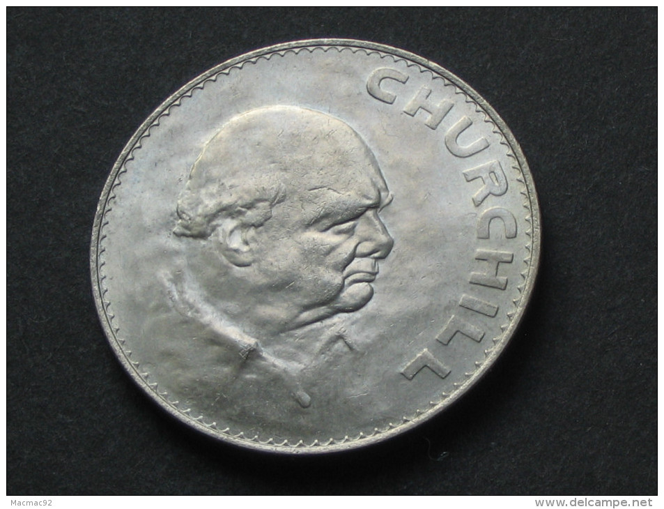 Commemorative Crown - Sir Winston CHURCHILL  1874-1965 -  Elizabeth II Dei Gratia Regina  **** EN ACHAT IMMEDIAT **** - Adel