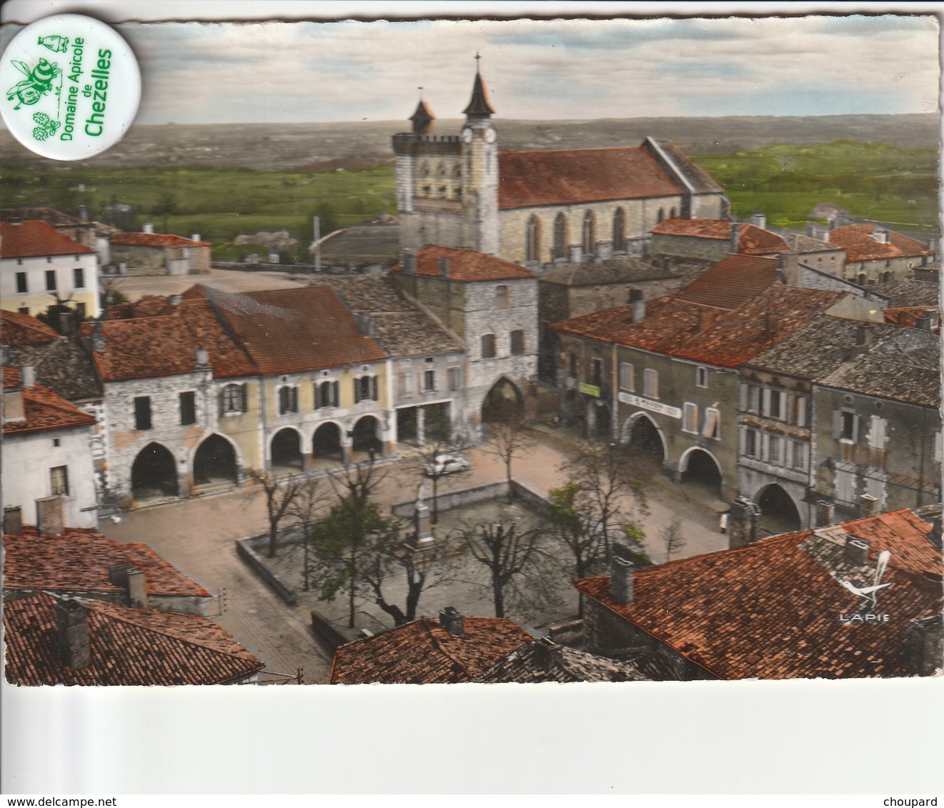 47 - Très Belle Carte Postale Semi Moderne De   MONFLANQUIN     Vue Aérienne - Monflanquin