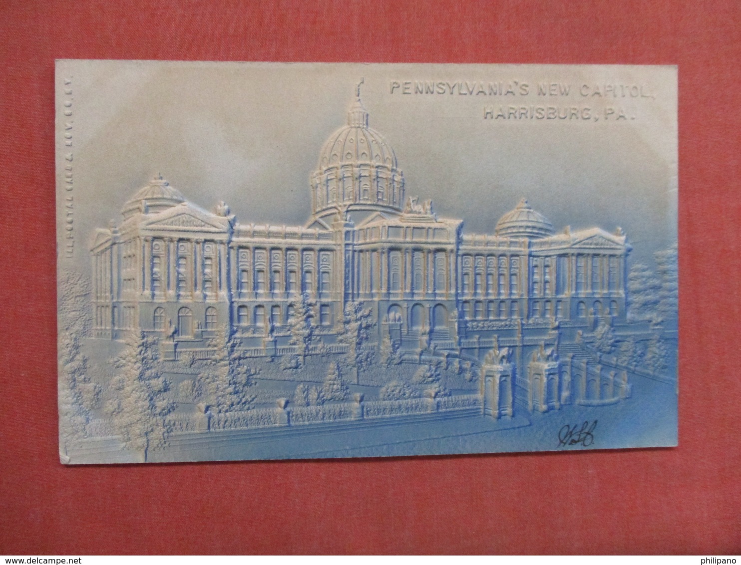 Embossed   New Capitol    Pennsylvania > Harrisburg     Ref 3754 - Harrisburg