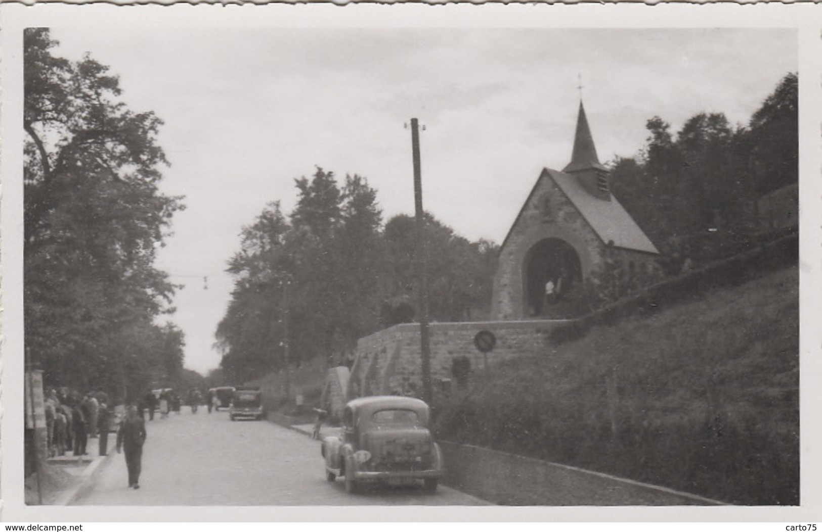 Suisse - Küssnacht - Chapelle De La Reine Astrid - Carte-photo - Foto - Automobiles - Küssnacht