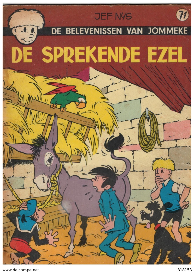 De BELEVENISSEN Van JOMMEKE JEF NYS   DE SPREKENDE EZEL 71 - Jommeke