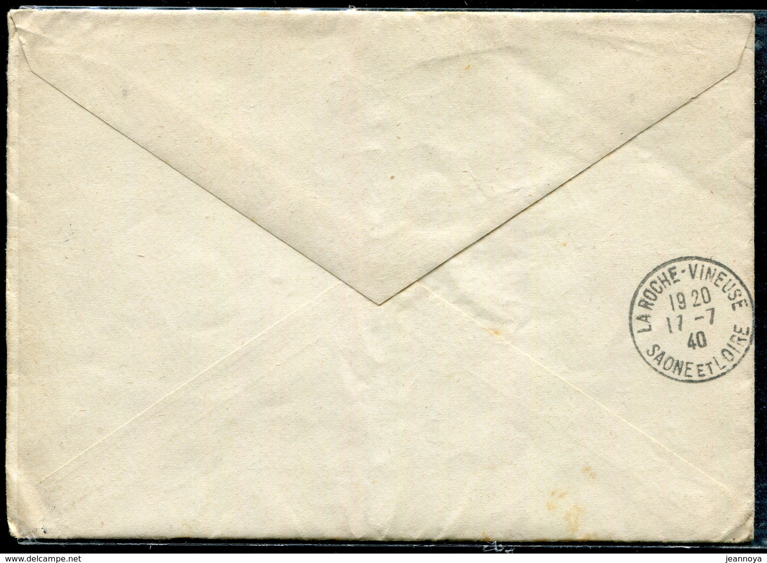 SUISSE - LETTRE OBL. " CAMP MILITAIRE D'INTERNEMENT / FRANC DE PORT / LAUTERBRUNNEN / SUISSE " EN 1940 - TB - Annullamenti