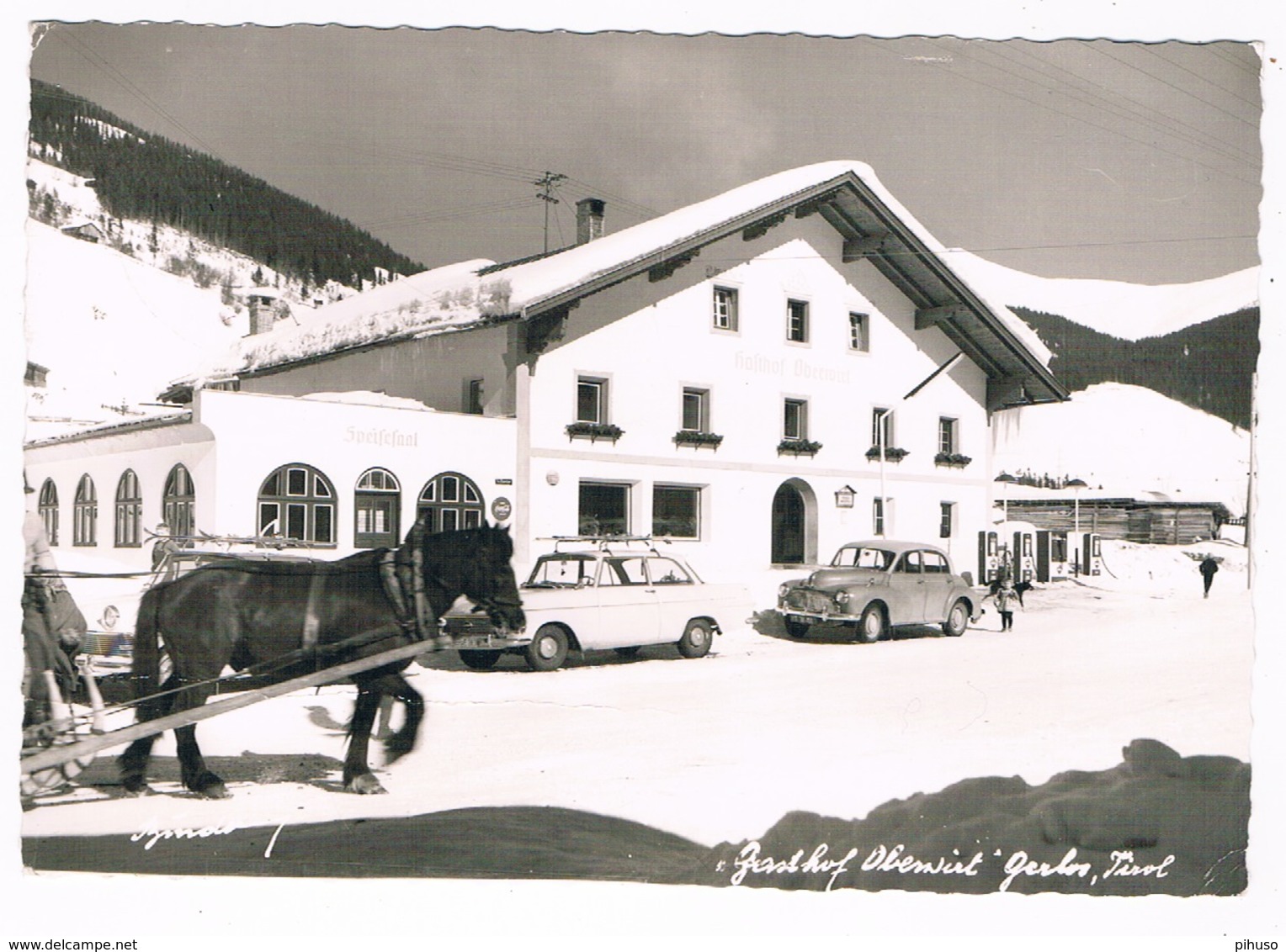 A-4123   GERLOS : Gasthof Oberwirt ( Tankstelle ) - Gerlos