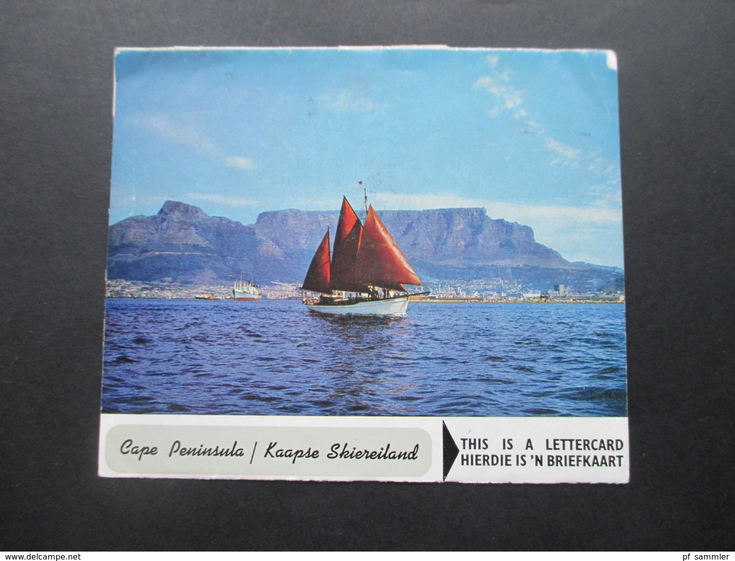 Süd Afrika RSA South Africa Cape Peninsula / Kaapse Skiereiland Lettercard / Leporello - Briefe U. Dokumente