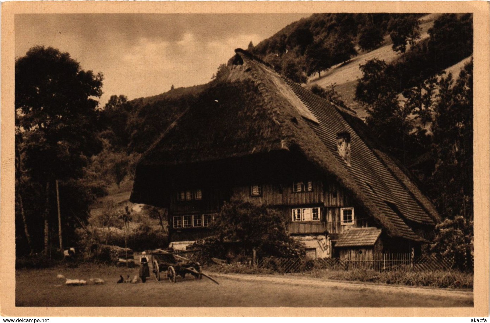 CPA AK Gutach Bauernhaus GERMANY (936721) - Gutach (Schwarzwaldbahn)