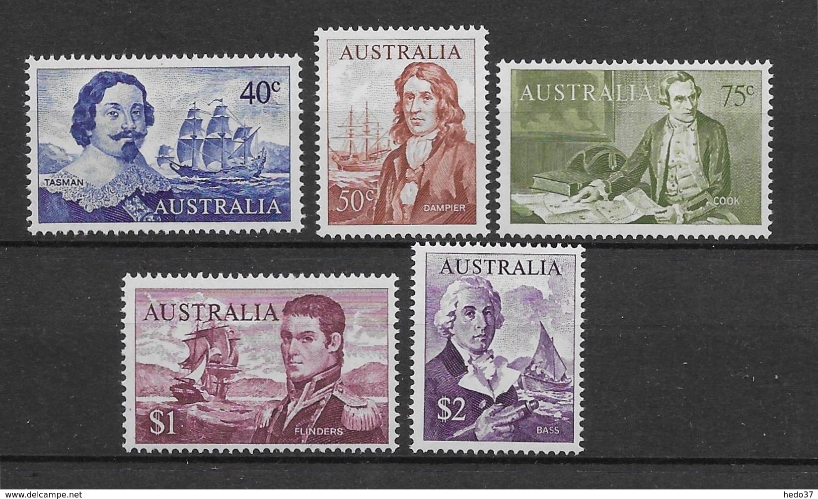 Australie N°335/339 - Neufs ** Sans Charnière - TB - Nuevos