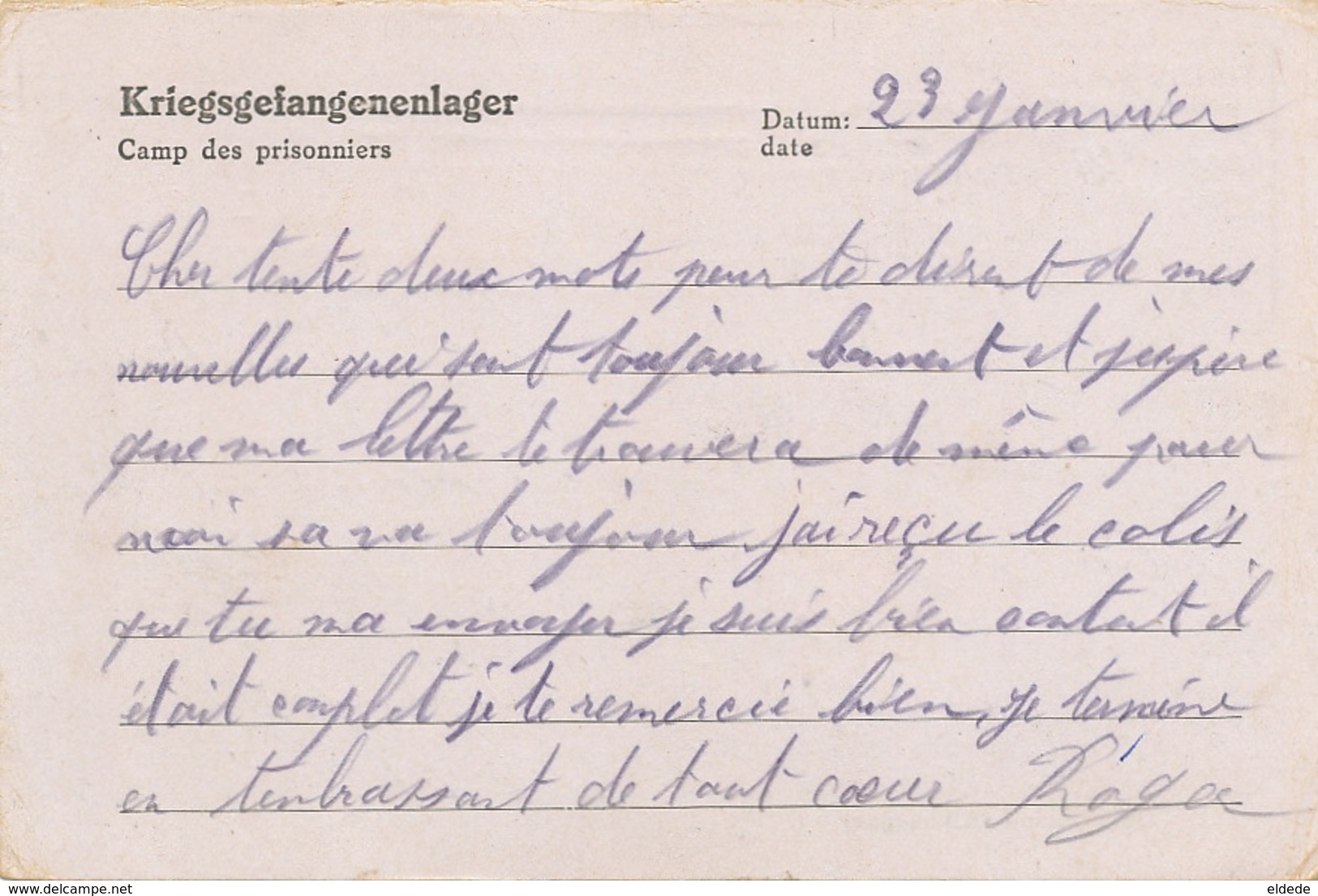 Moosburg  Kriegsgefangenenlager  Prisoner Camp Stalag VII A Sent To Pauline Brunet St Florent Sur Cher . Cher . - Moosburg
