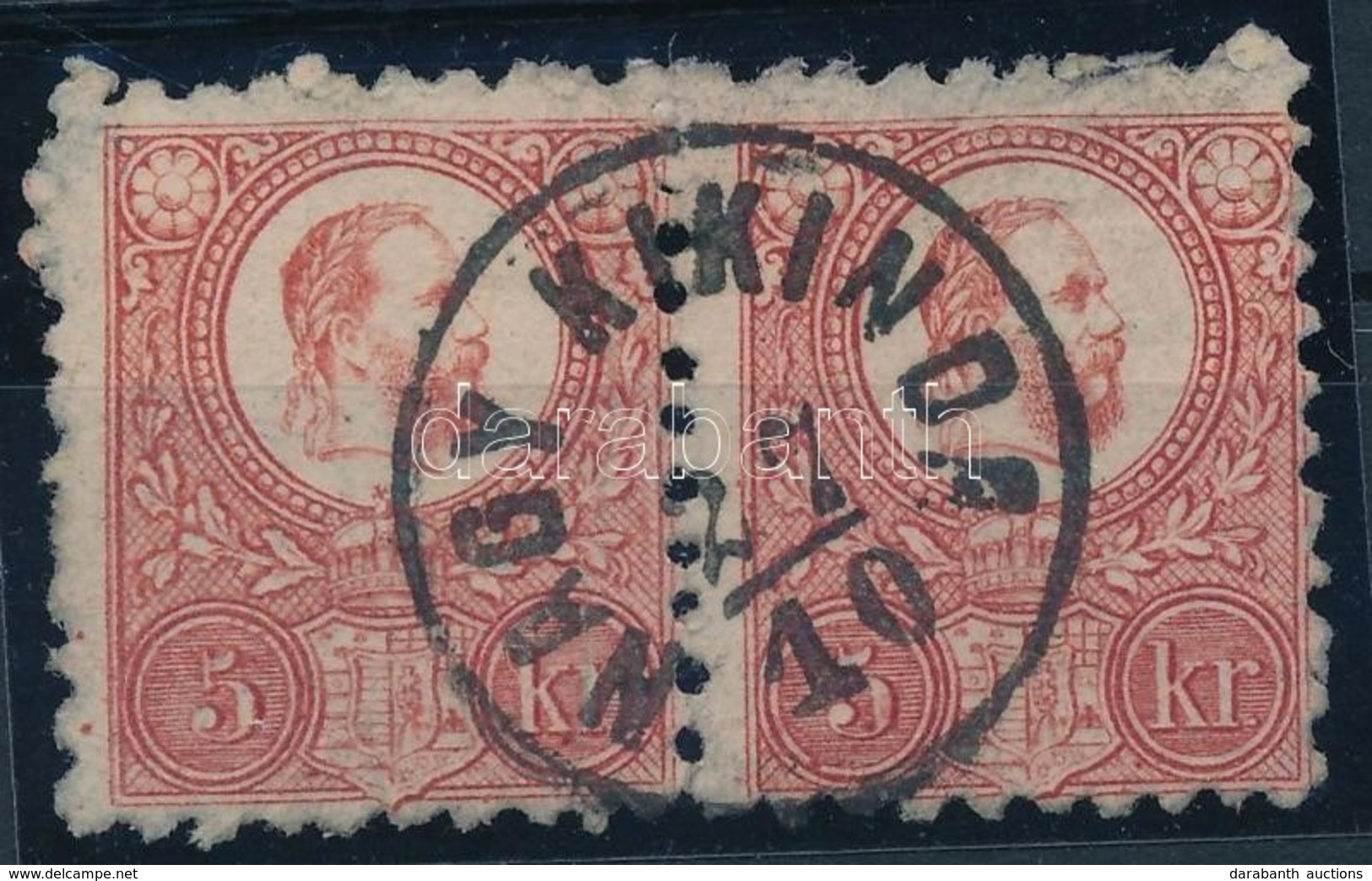 O 1871 Réznyomat 5kr Pár 'NAGY KIKINDA' - Other & Unclassified