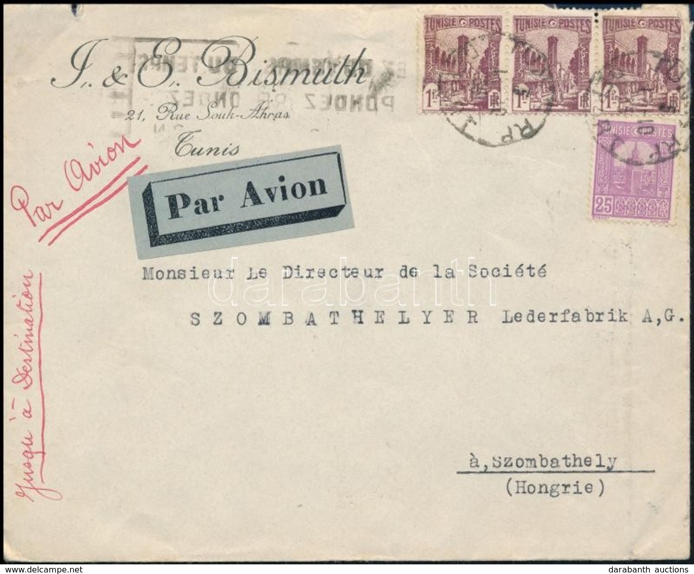 Tunézia 1935 - Other & Unclassified