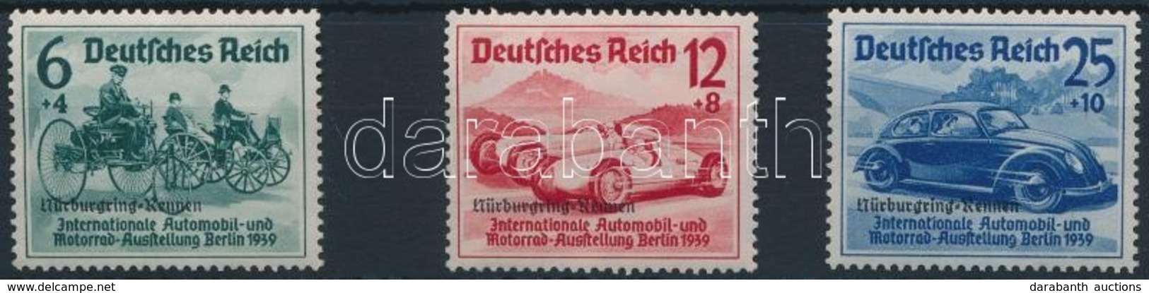 ** 1939 Nürburgring Autóverseny Sor Mi 695-697 - Andere & Zonder Classificatie