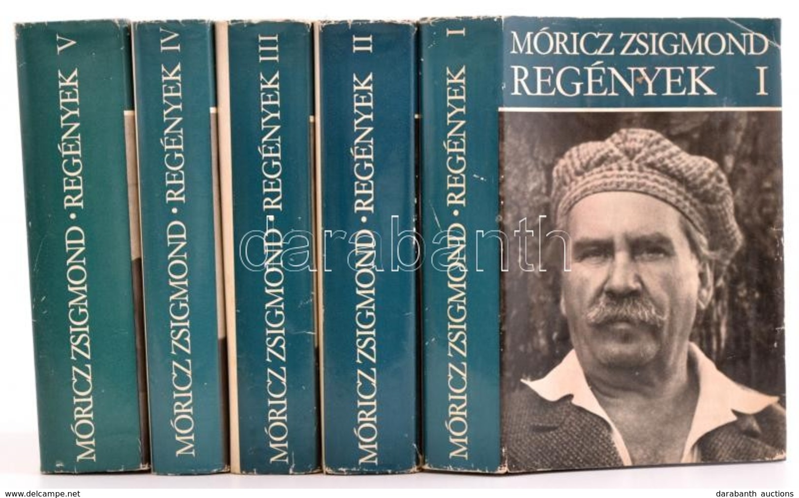 Móricz Zsigmond: Regények. I-V. Bp.,1975-1977 Szépirodalmi. Kiadói Egészvászon-kötés. +Arany János összes Költeményei I- - Unclassified