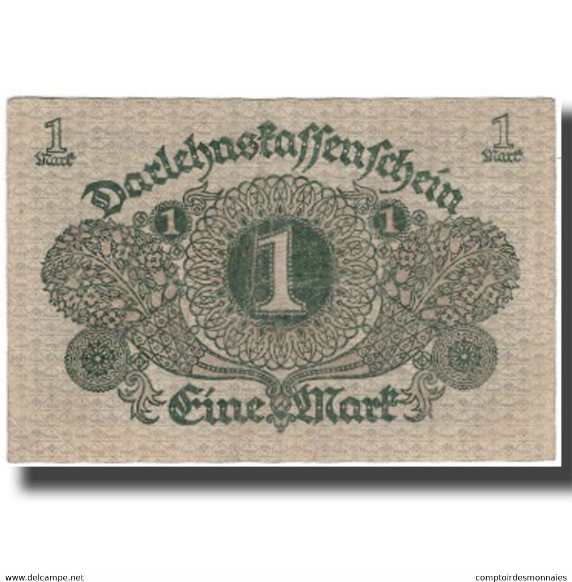 Billet, Allemagne, 1 Mark, KM:58, TTB - 1 Rentenmark