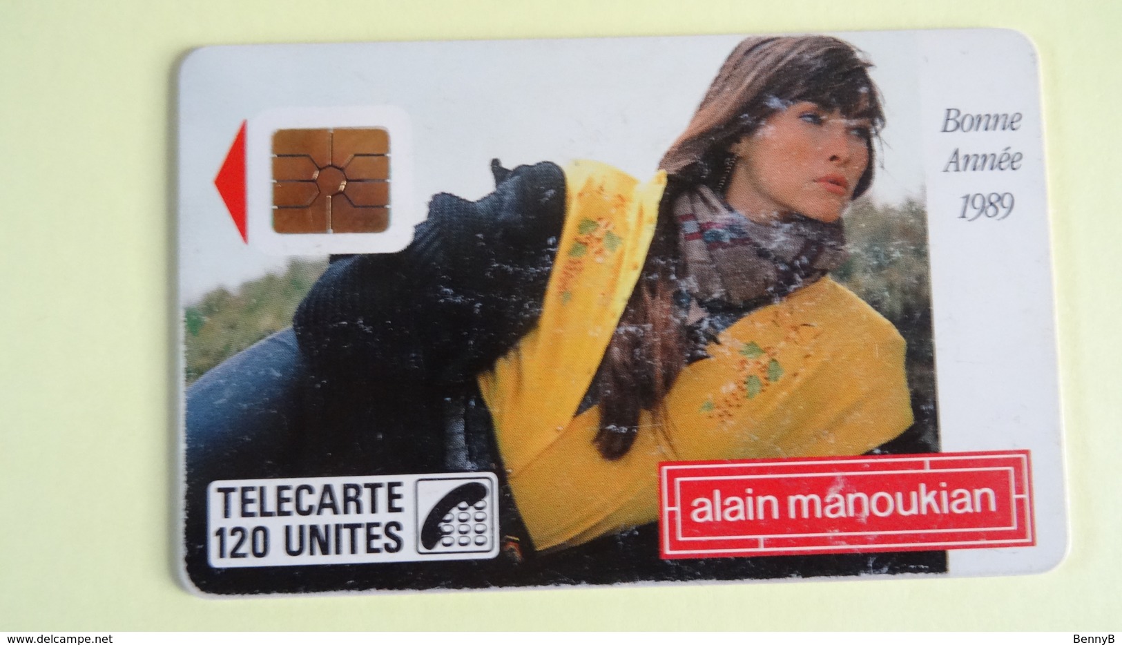 FRANCE - TELECARTE 1988 - Bonne Année 1989 F45  A. MANOUKIAN - 120u - 4n° PE - Used état Moyen Cote 6€ - VOIR - 1988