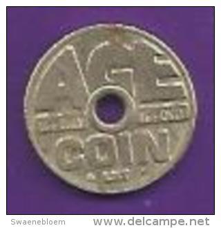 Jeton - AGE Coin.- LBT.- 16+ Only. 2 Scans - Casino