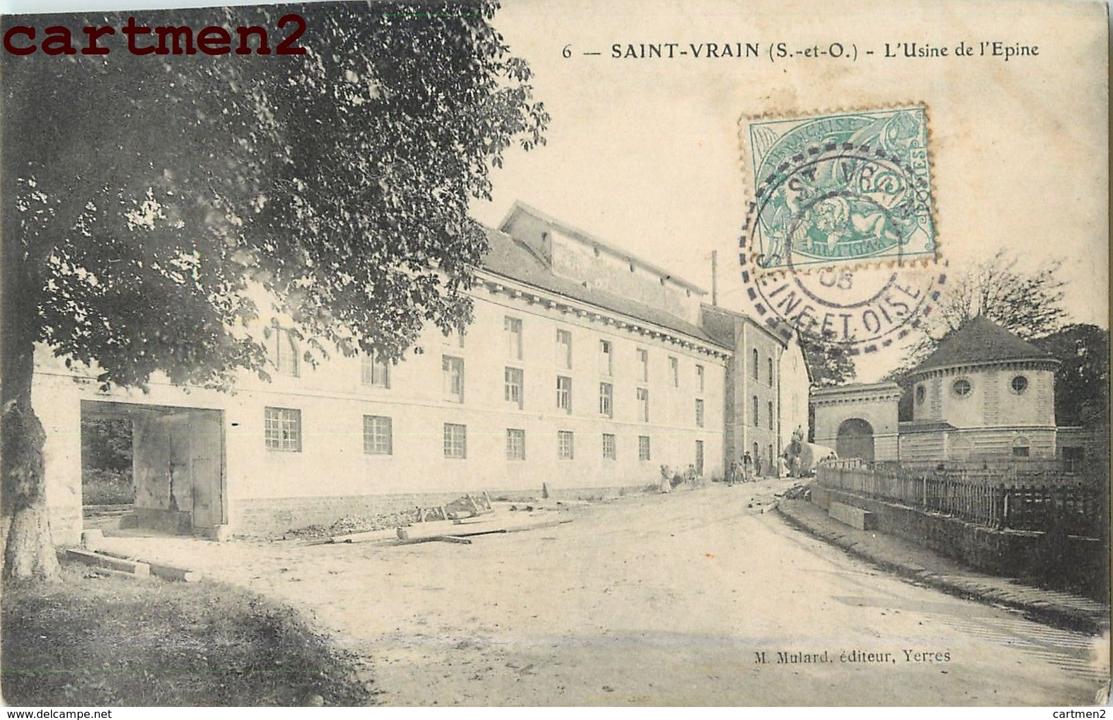 SAINT-VRAIN _ L'USINE DE L'EPINE 91 - Saint Vrain