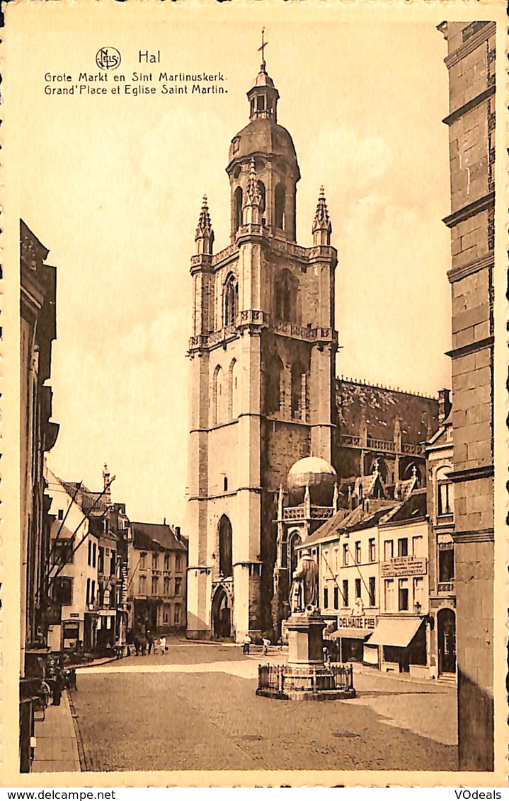 CPA - Belgique - Halle - Hal - Grand Place - Halle