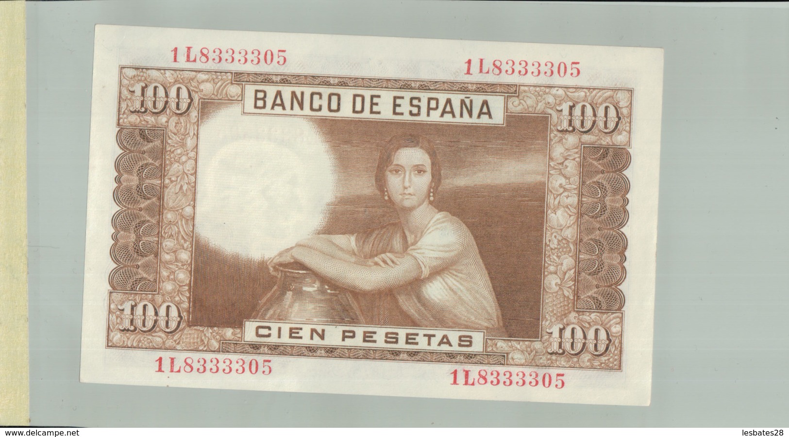 Billet De Banque  EL BANCO DE ESPANA  CIEN PESATAS  100     DEC 2019 Gerar - 100 Pesetas