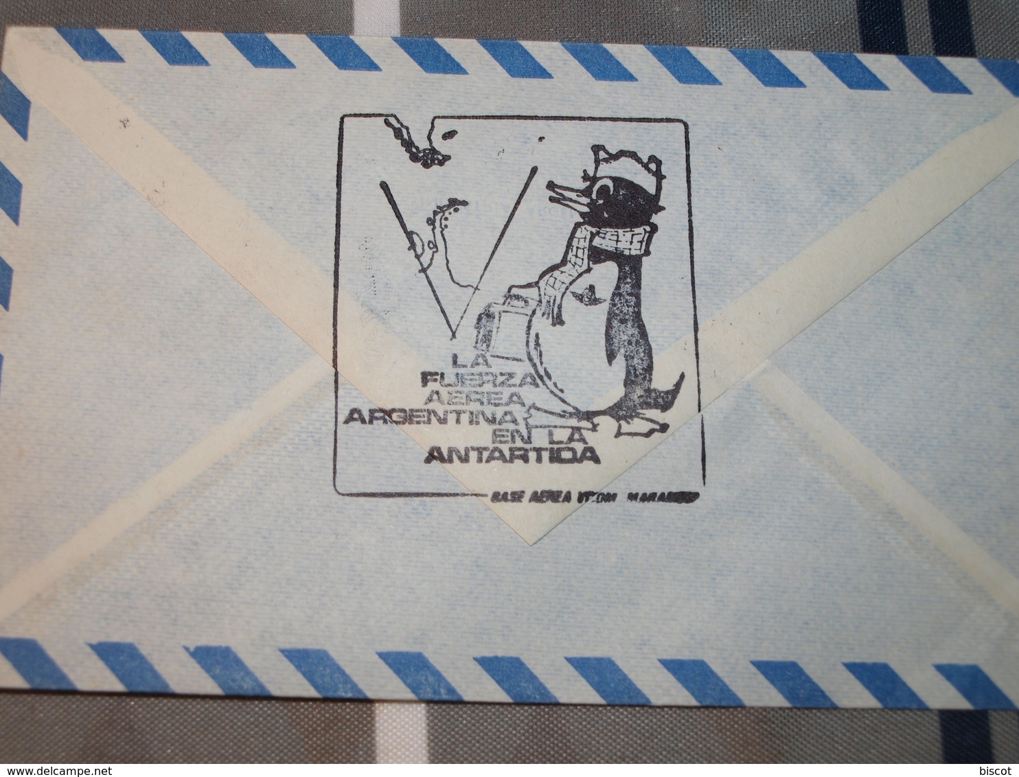 Argentine Bases Com. Marambio1er Nov 1974 Courrier Transpoté En Avion - Polare Flüge