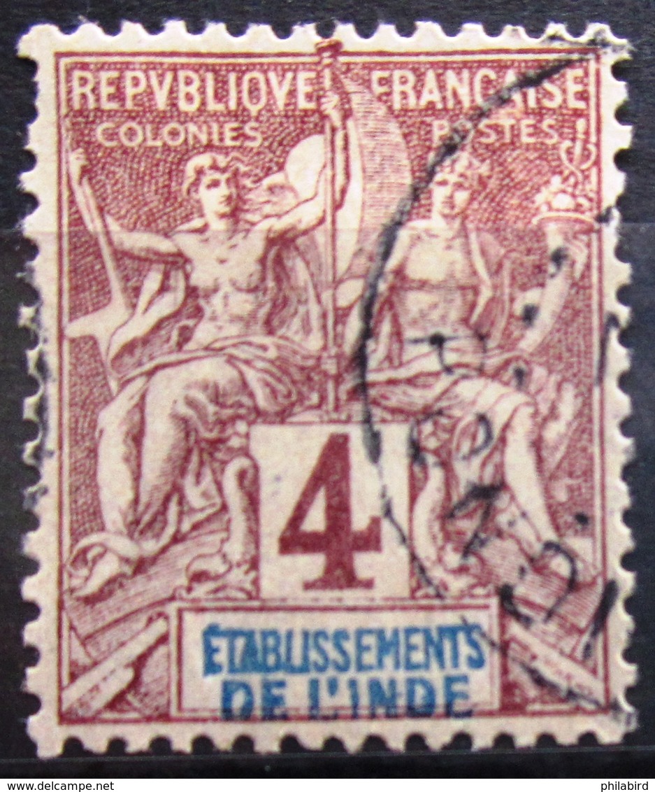 INDE                  N° 3                    OBLITERE - Used Stamps