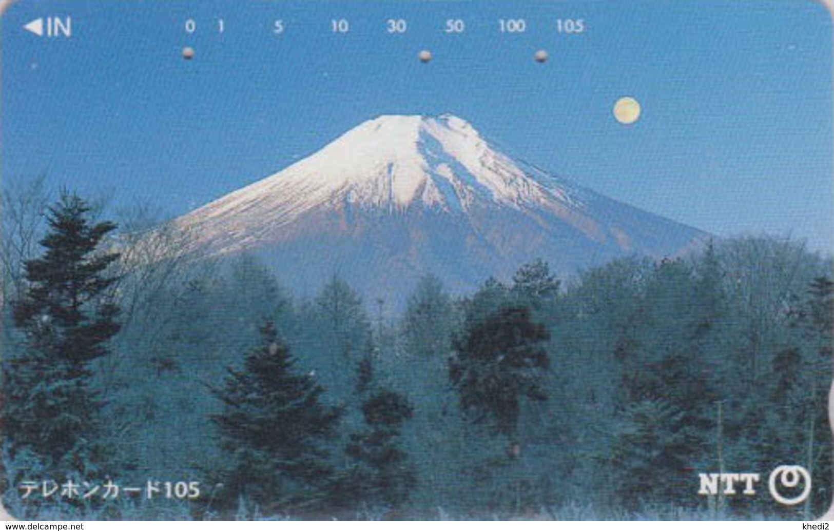 Télécarte Japon / NTT 111-039 - Montagne MONT FUJI -  Mountain Japan Phonecard - Berg Telefonkarte - 360 - Bergen