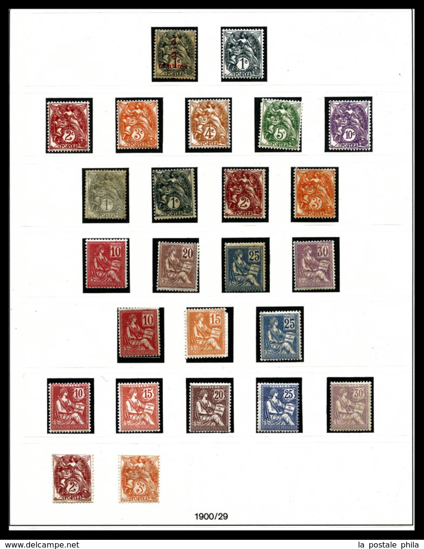 N 1900-1940, POSTE, PA, BLOCS: Collection Complète De Timbres Neufs */** Dont N°122, 155, Caisses D'amortissement, N°262 - Collections