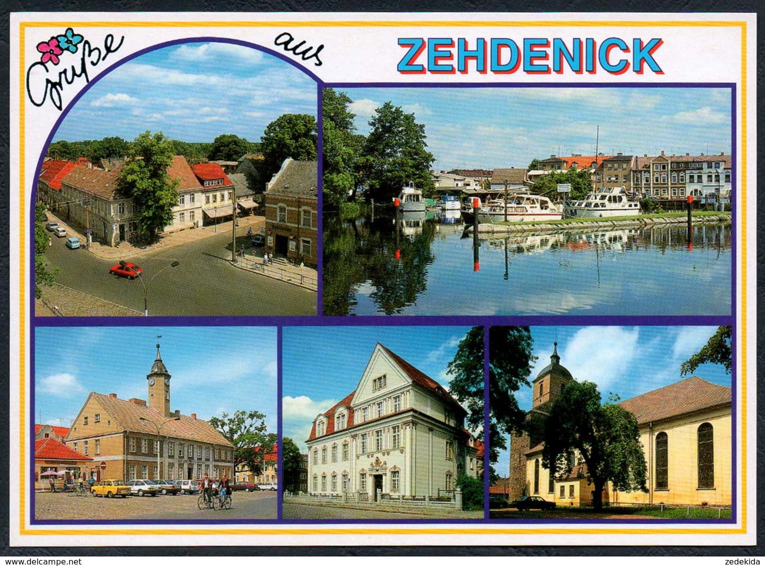 D0635 - TOP Zehdenick - Bild Und Heimat Reichenbach - Qualitätskarte - Zehdenick