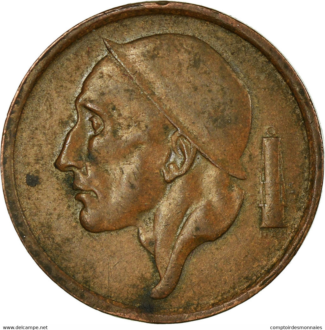 Monnaie, Belgique, 20 Centimes, 1960, TB+, Bronze, KM:147.1 - 20 Cents