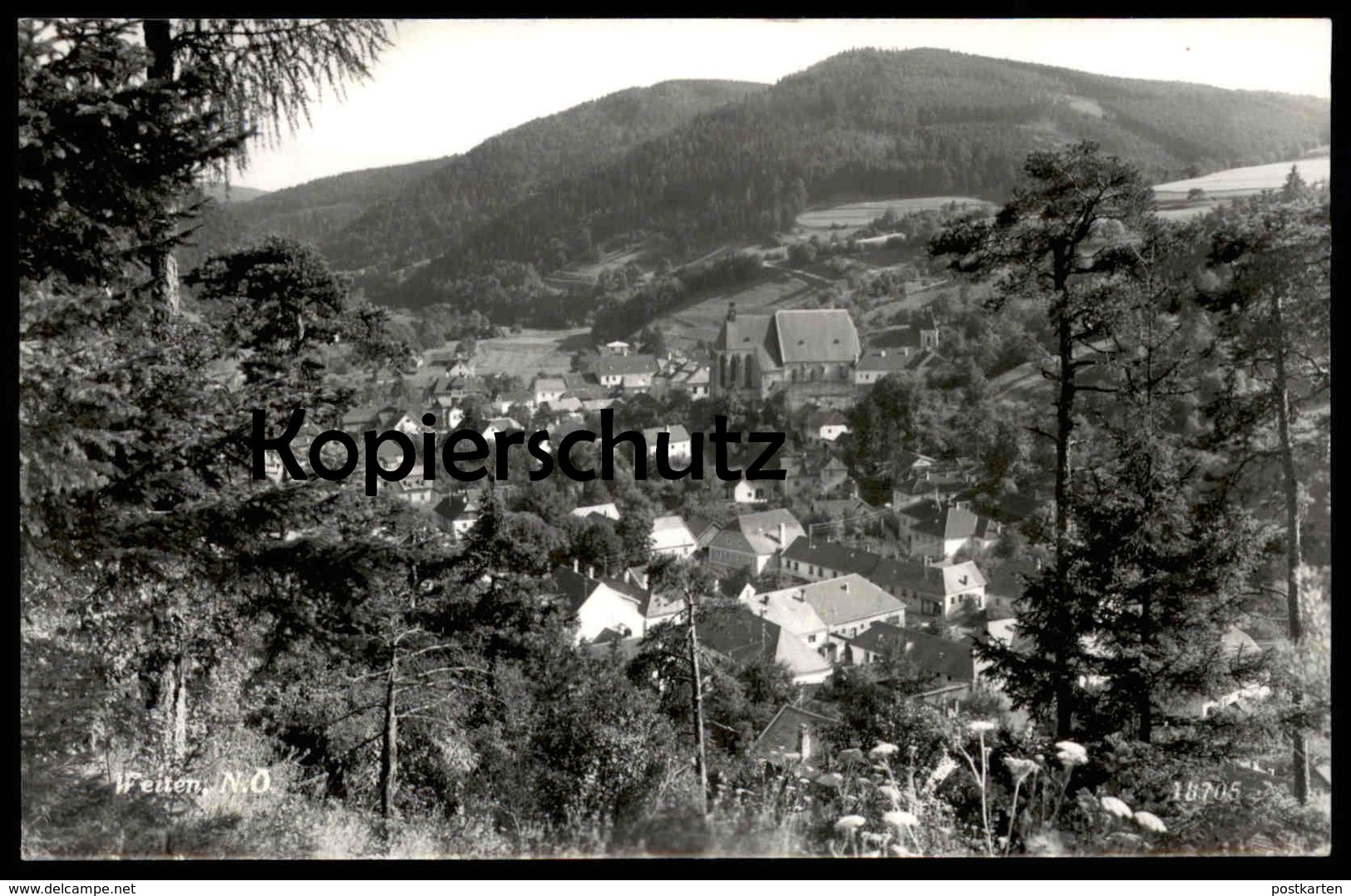 ALTE POSTKARTE WEITEN BEI MELK NIEDERÖSTERREICH Ansichtskarte Cpa Postcard AK - Melk