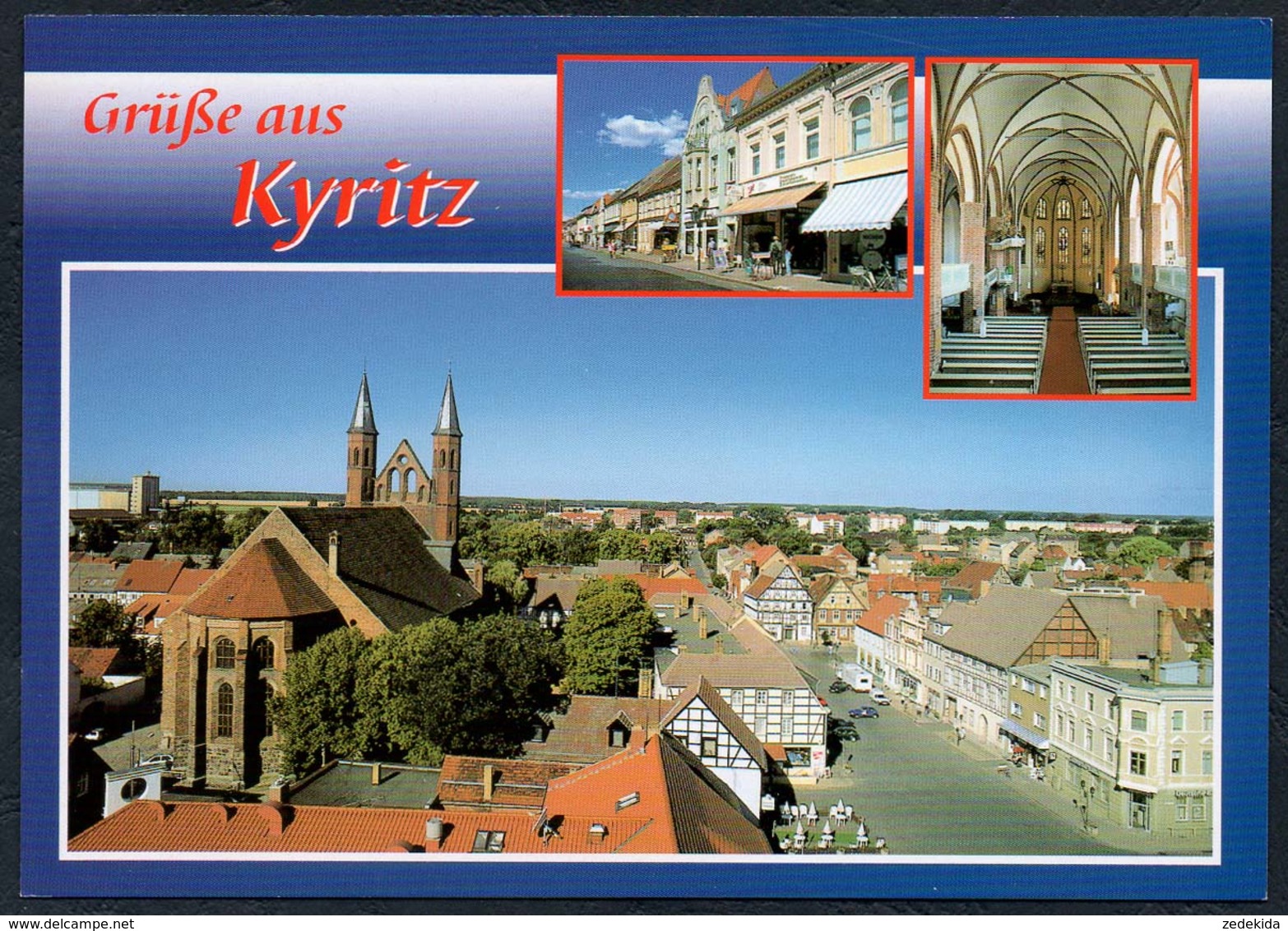 D1009 - TOP Kyritz - Bild Und Heimat Reichenbach - Qualitätskarte - Kyritz