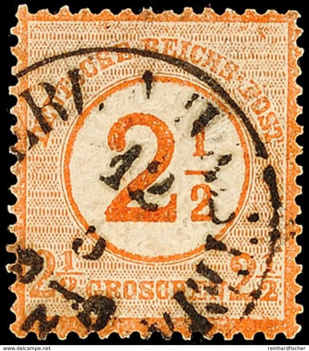 "OBERLAHNSTEIN 12 5" - K1 Mit Tageszeitangabe "N" Unter Der Stundenangabe, Auf DR 2 1/2 A. 2 1/2 Gr., Katalog: DR 29 O - Andere & Zonder Classificatie