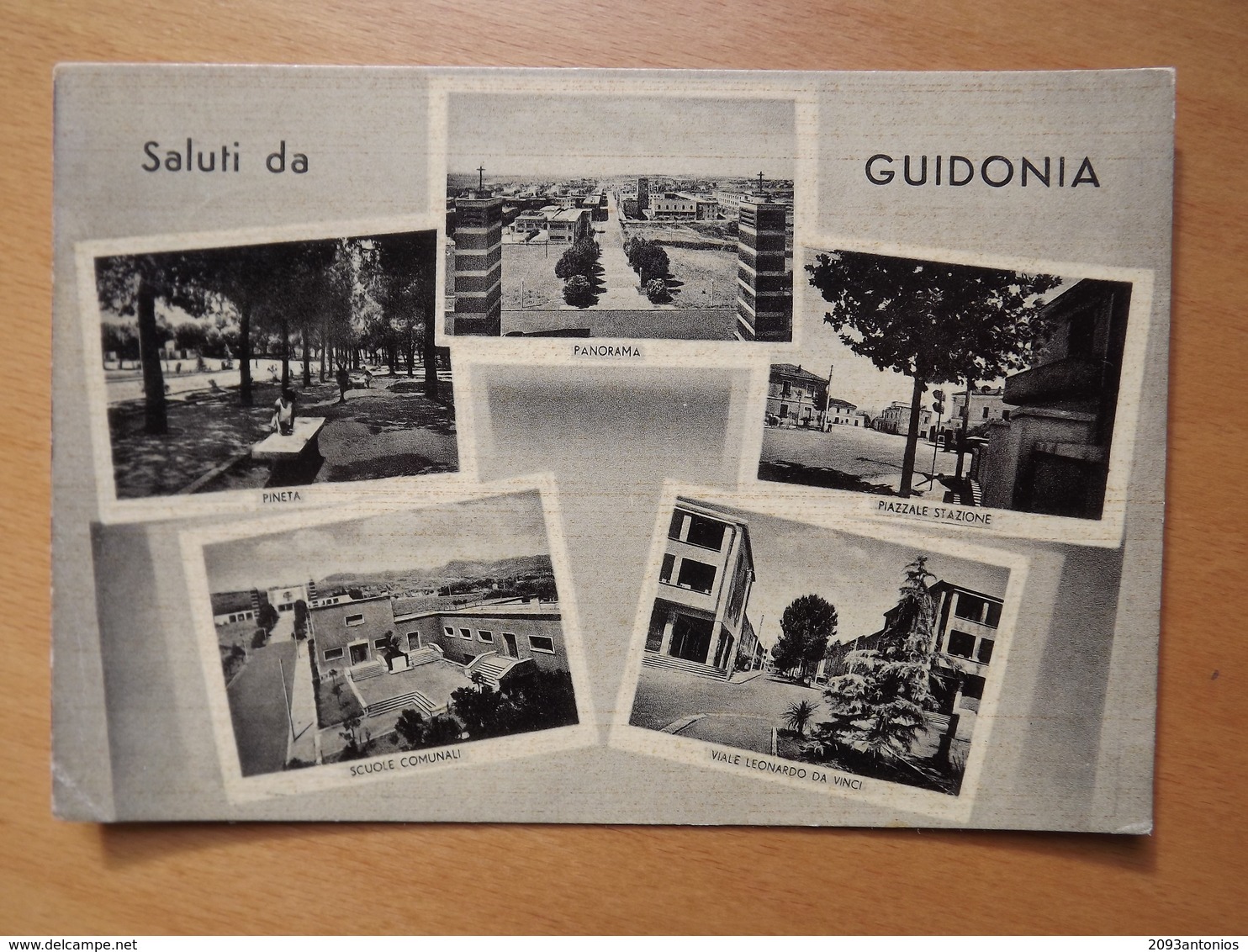 Q1049 CARTOLINA  - SALUTI Da GUIDONIA  ROMA    VIAGGIATA  - VEDUTINE - Guidonia Montecelio