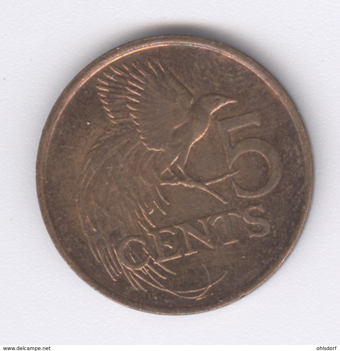 TRINIDAD & TOBAGO 1997: 5 Cents, KM 30 - Trinidad En Tobago