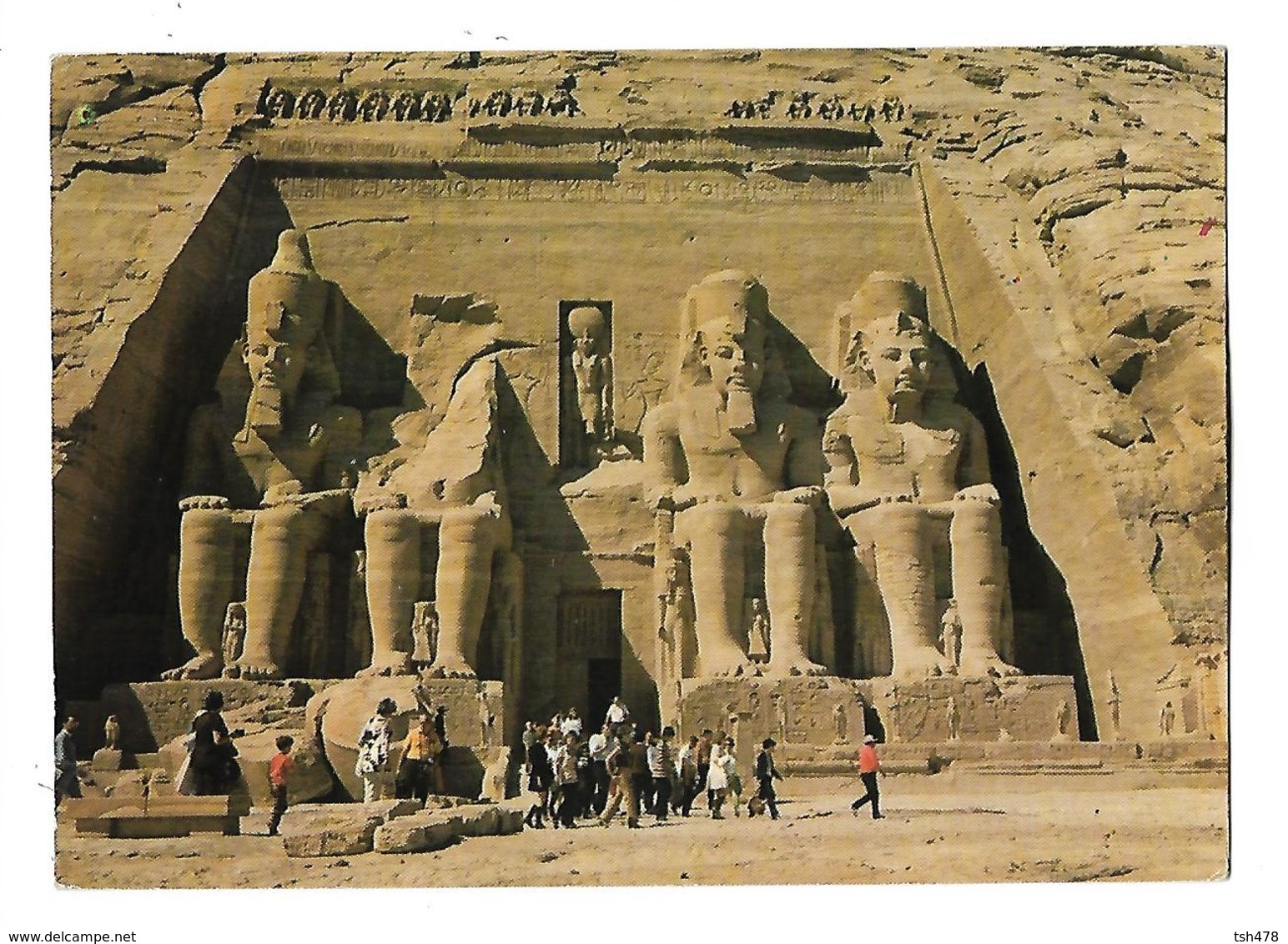 EGYPTE---ABU-SEMBE---The Temple Of ABU-SEMBEL---voir 2 Scans - Abu Simbel Temples