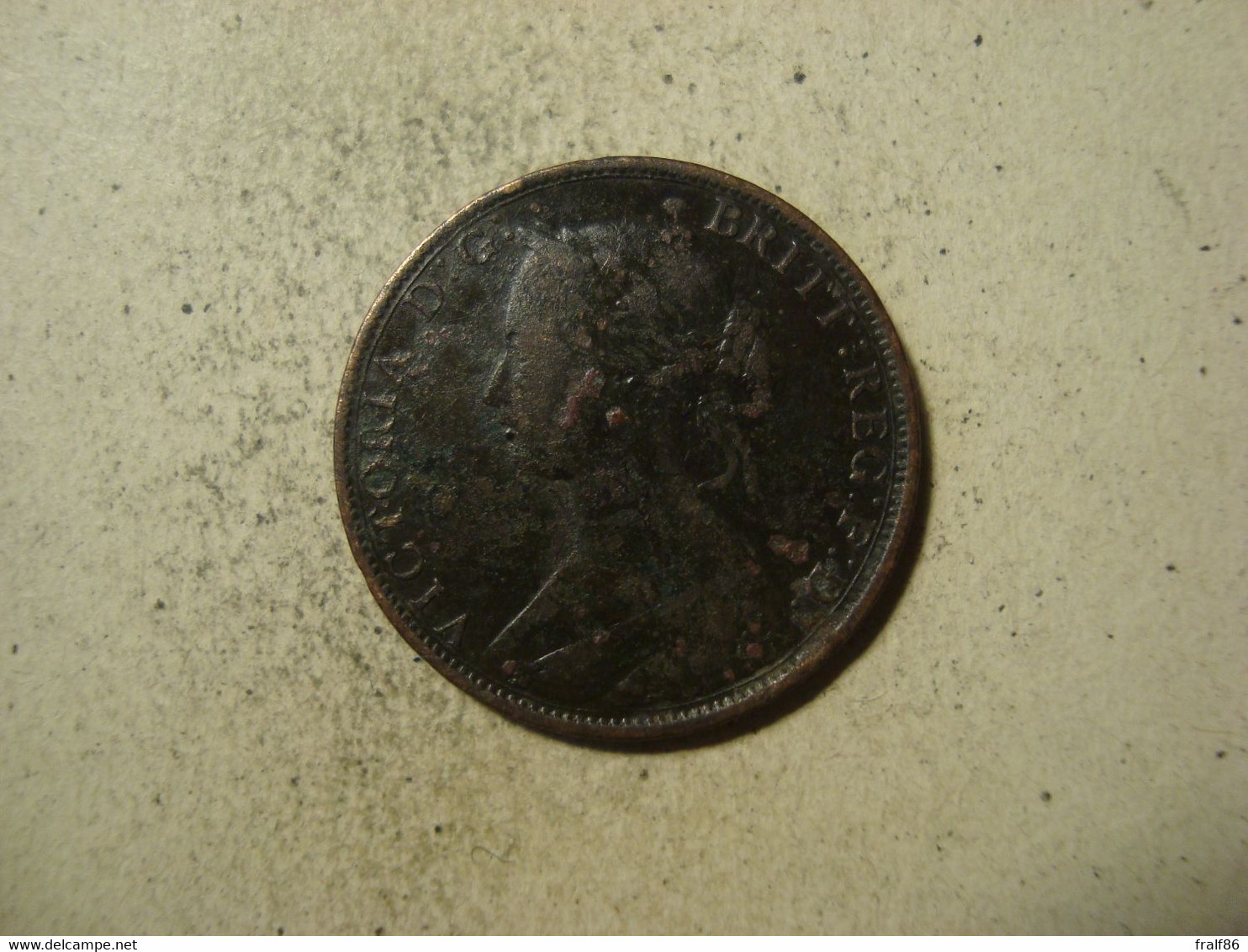 MONNAIE GRANDE BRETAGNE 1/2 PENNY 1864 - B. 1/2 Penny