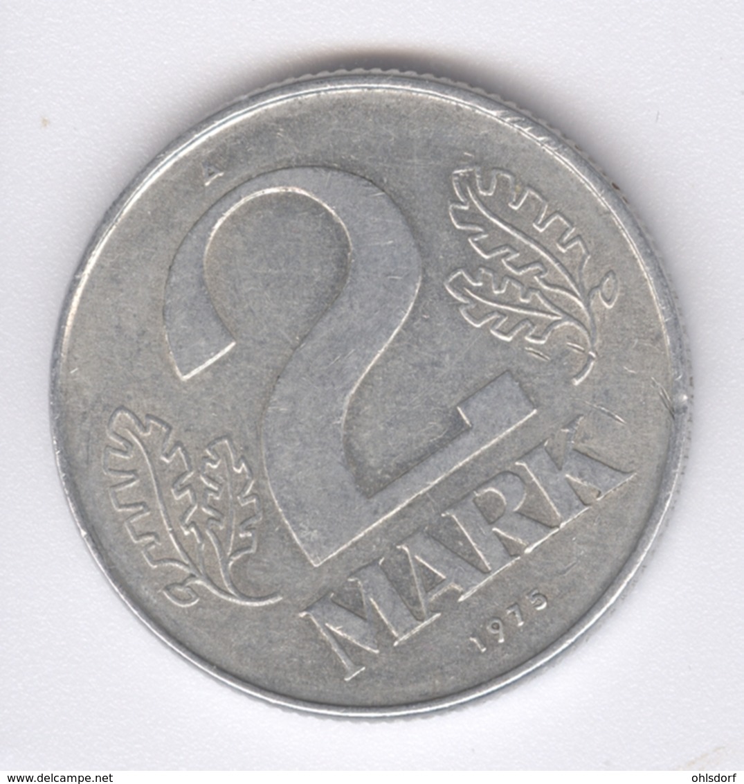 DDR 1975: 2 Mark, KM 48 - 2 Mark
