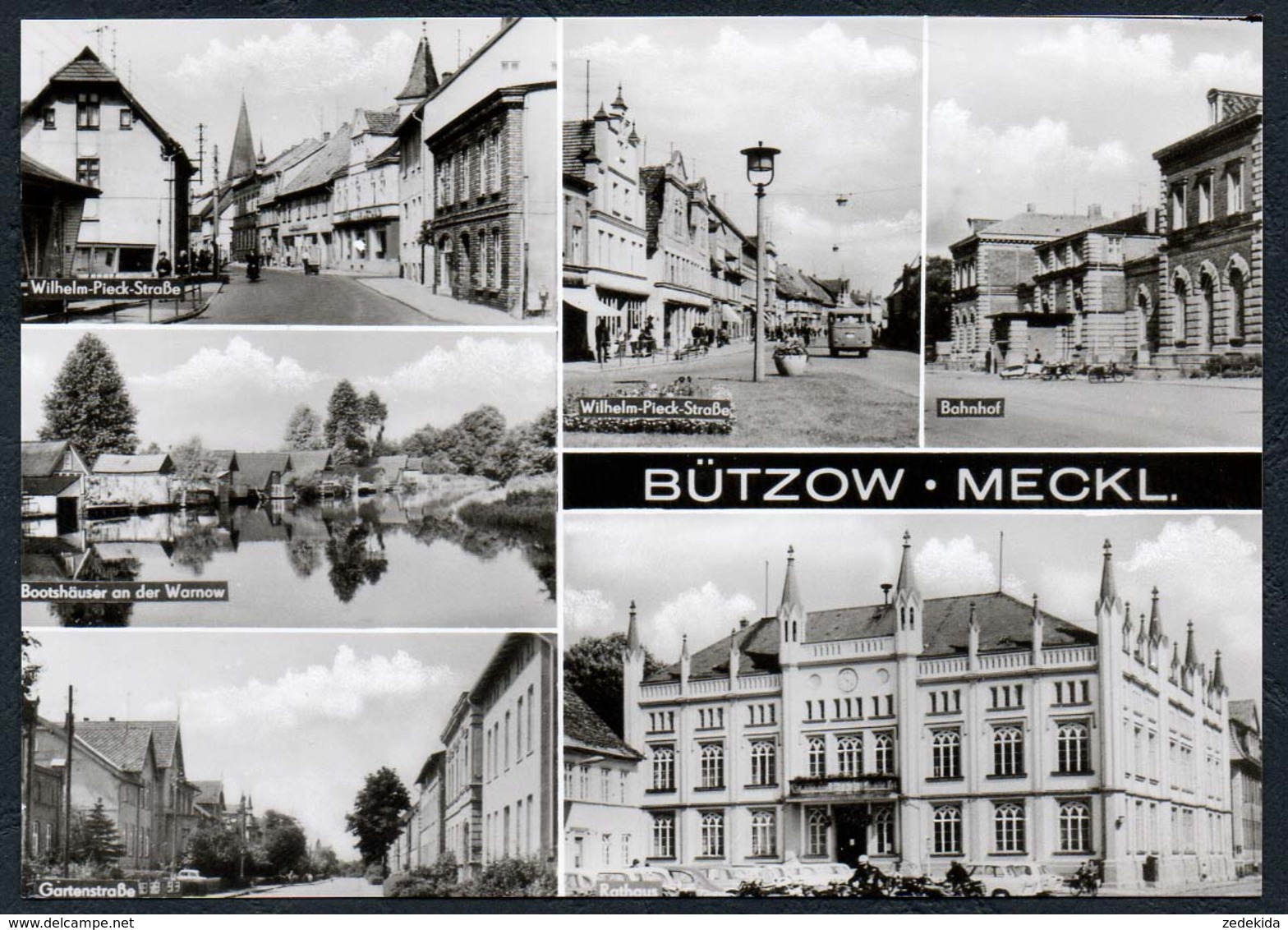 D1146 - TOP Bützow Bahnhof - Bild Und Heimat Reichenbach - Buetzow