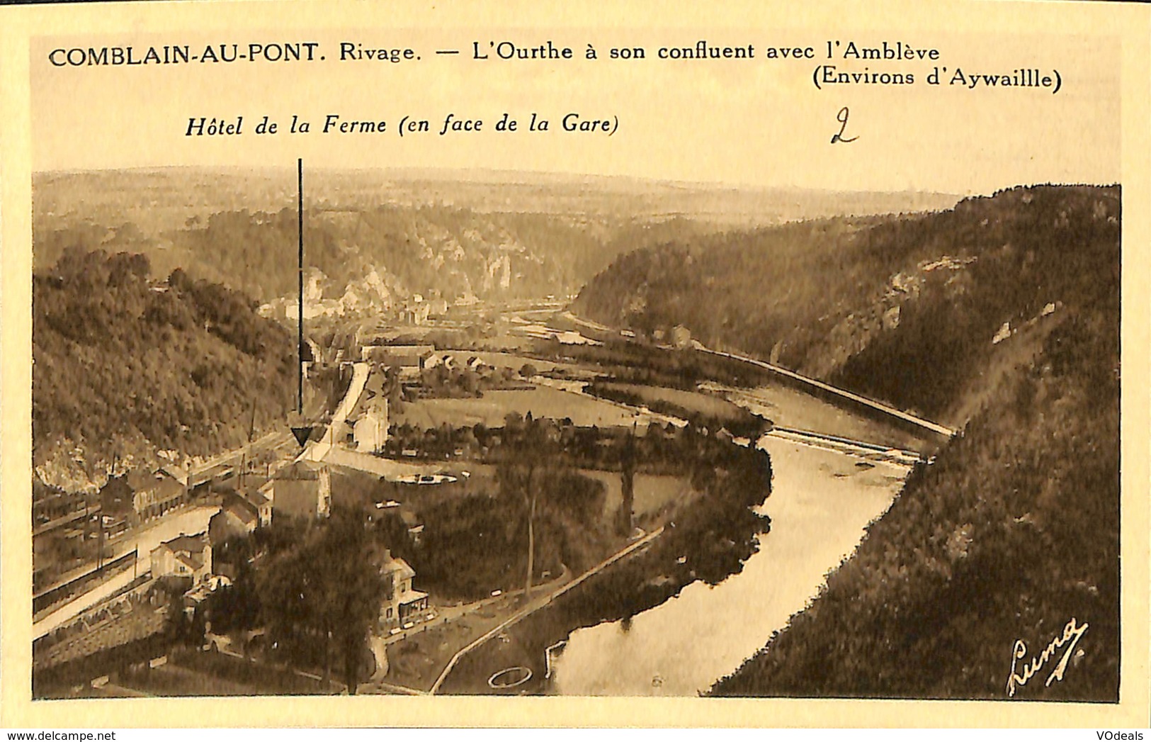 CPA - Belgique - Comblain-au-Pont - L'Ourthe à Son Confluent Avec L'Amblève - Comblain-au-Pont