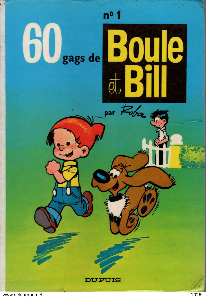 B.D.60 GAGS DE BOULE ET BILL N° 1 - 1976 - Boule Et Bill