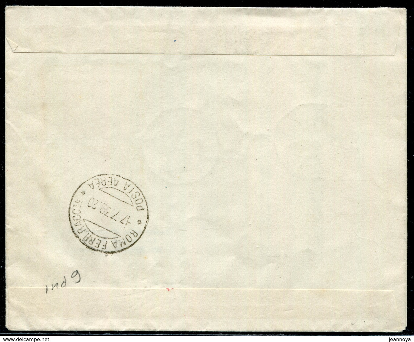 VATICAN - N° 86 A 89 / LETTRE AVION BRUXELLES ROME DU 17/7/1939 POUR LA FRANCE - TB - Cartas & Documentos