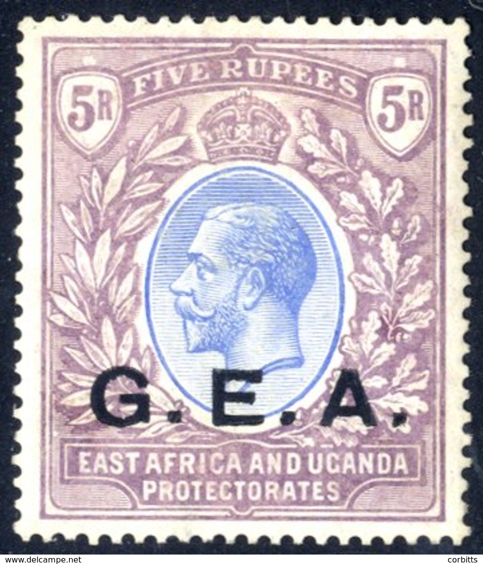 1921 MSCA 5r Blue & Dull Purple M, SG.68. (1) Cat. £180 - Altri & Non Classificati